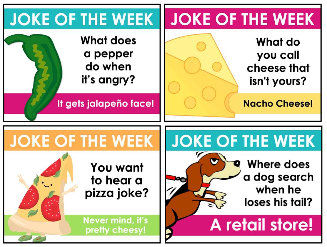 Joke of the Week Posters