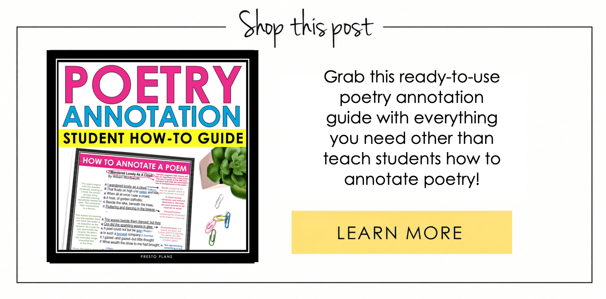 Poetry Annotation Guide