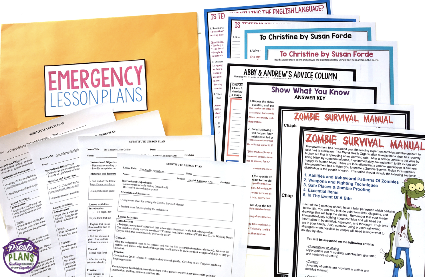 Emergency Lesson Plans for Teaching While Pregnant