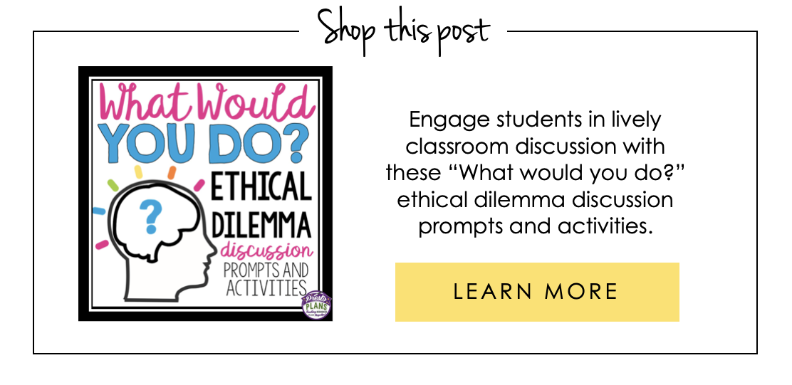 Ethical Dilemma Questions "What Would You Do?"