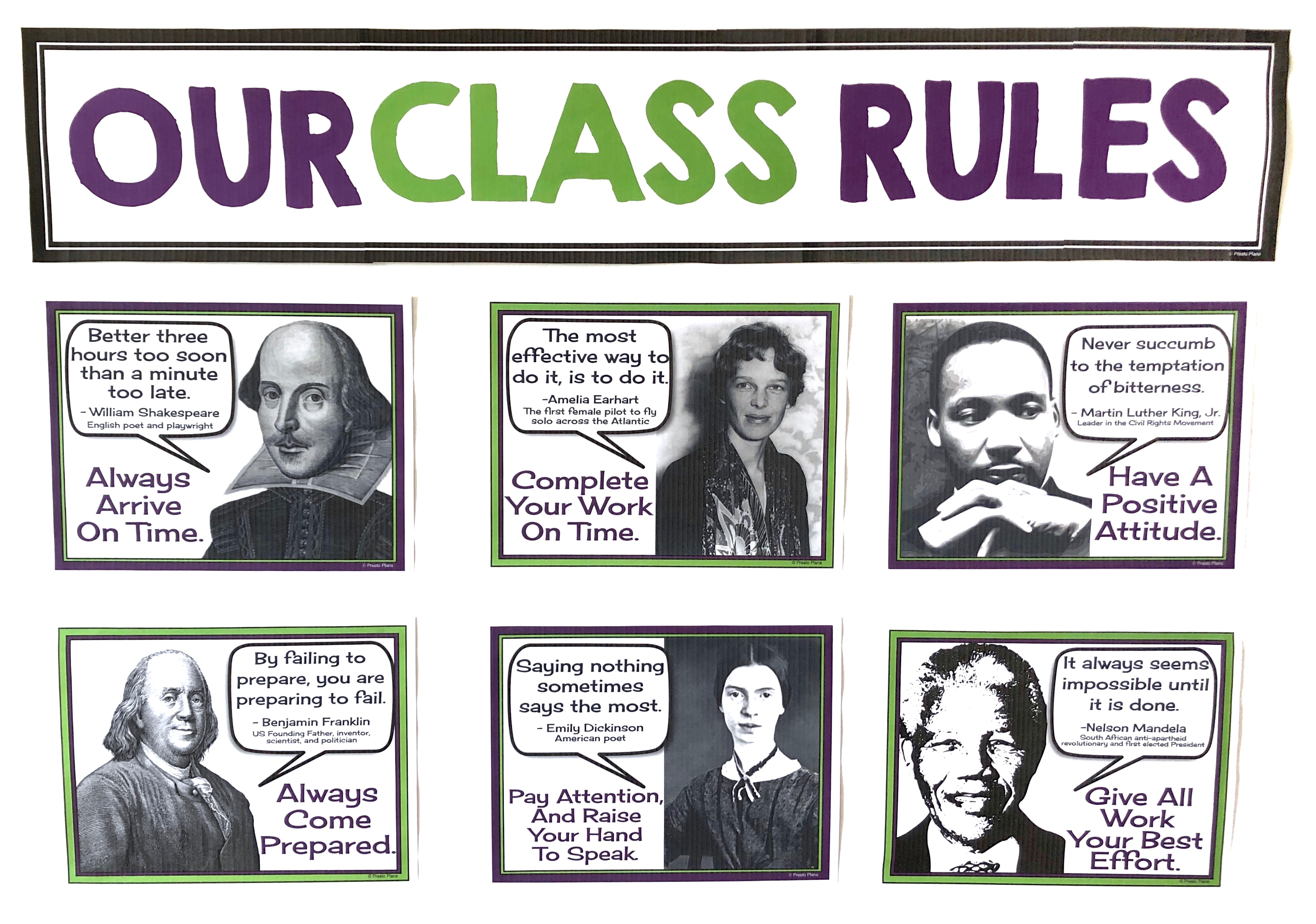Classroom Rules Posters Bulletin Board Ideas