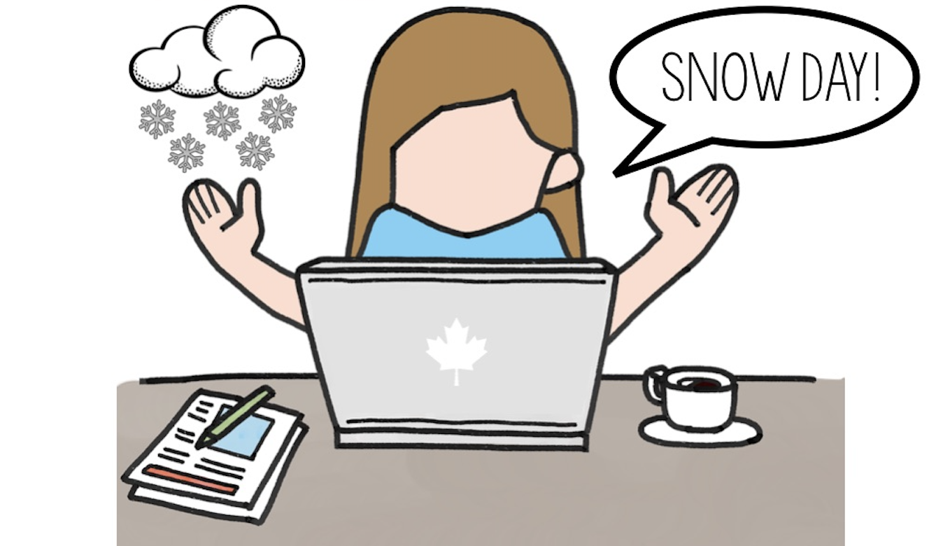 Snow Day Signs You're A Canadian Teacher