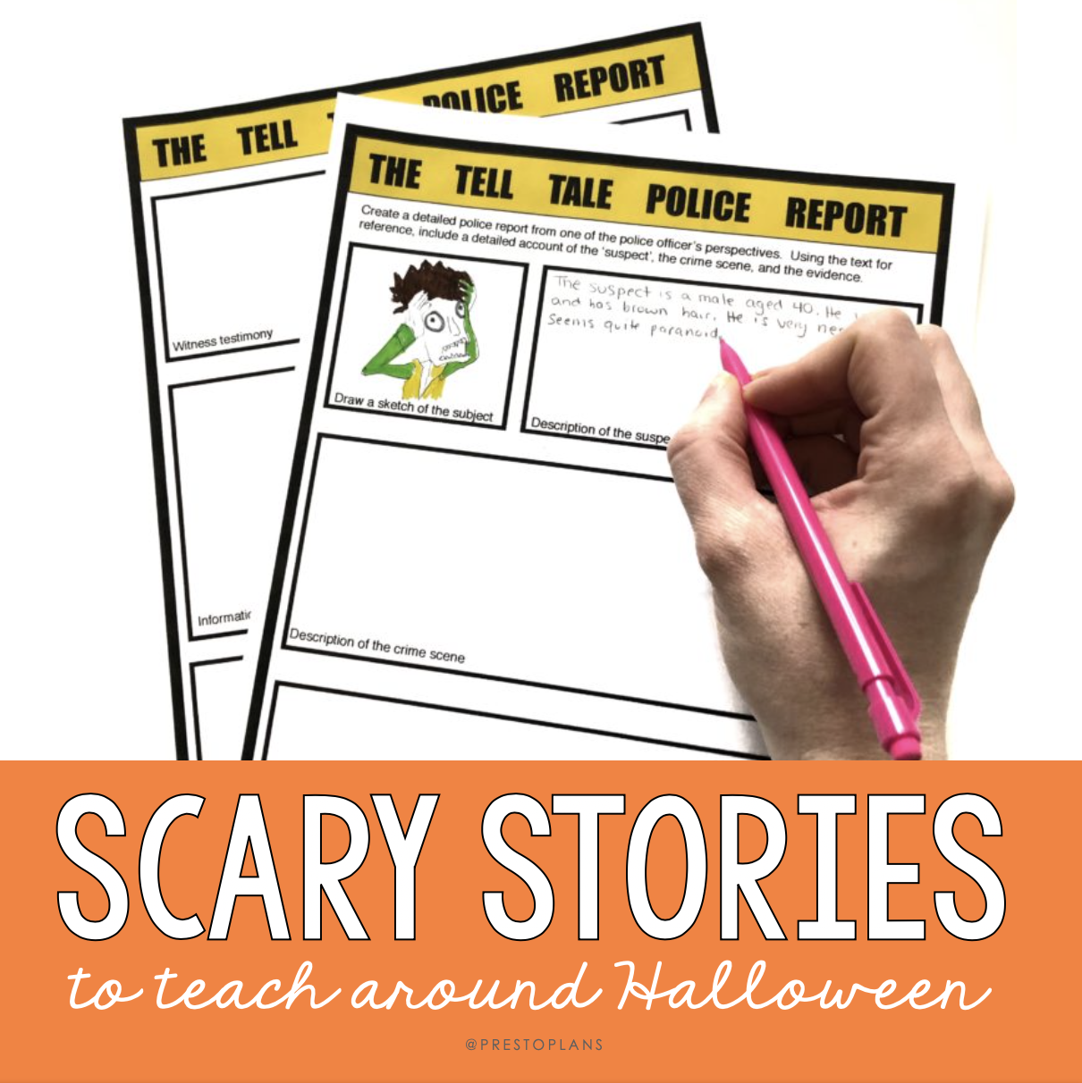scary short story assignment