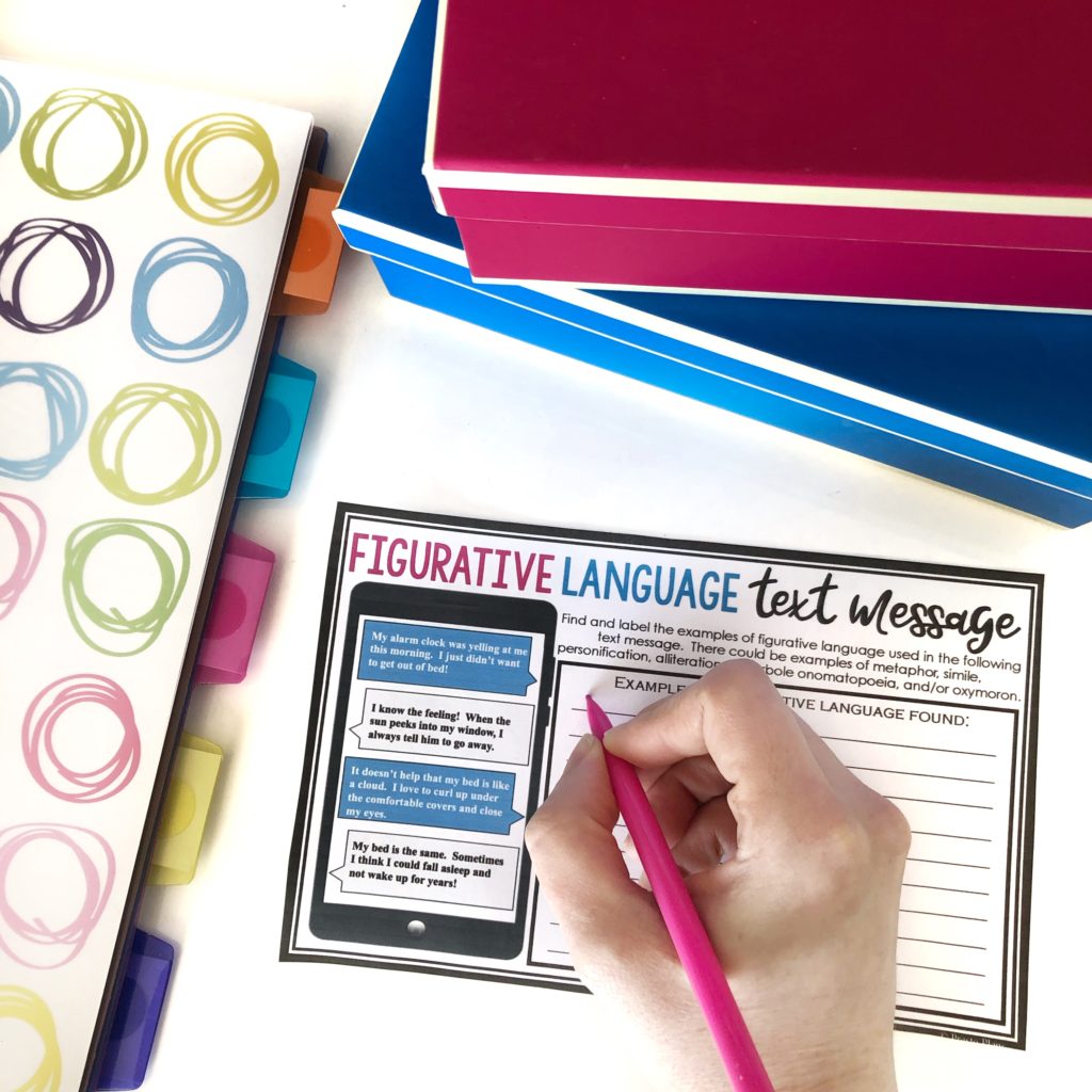 8 Creative Figurative Language Activities for Review Presto Plans