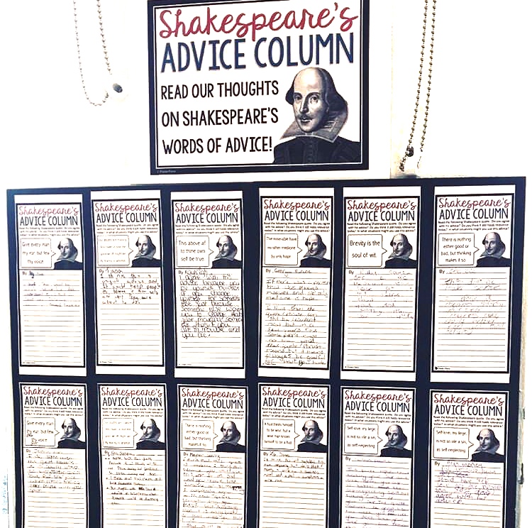 Shakespeare's Advice Column