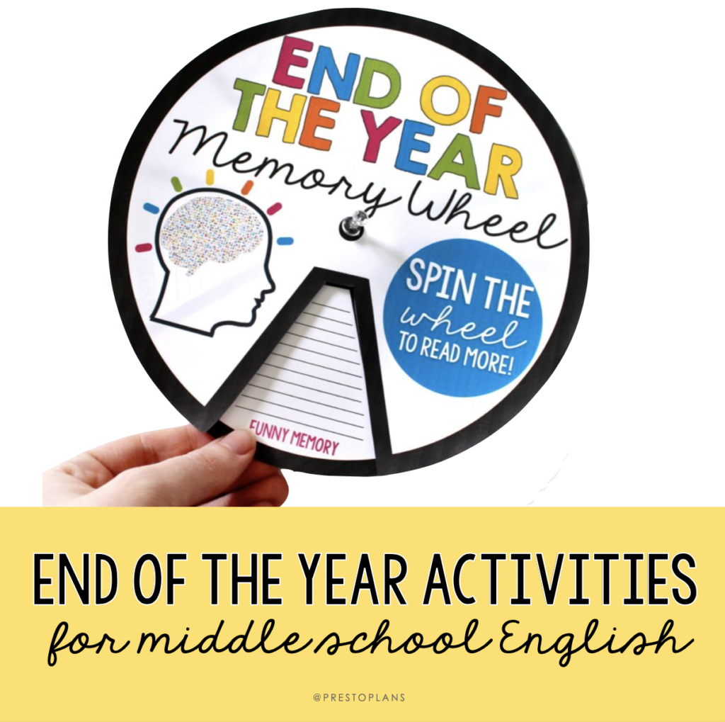 English Activities For Middle School