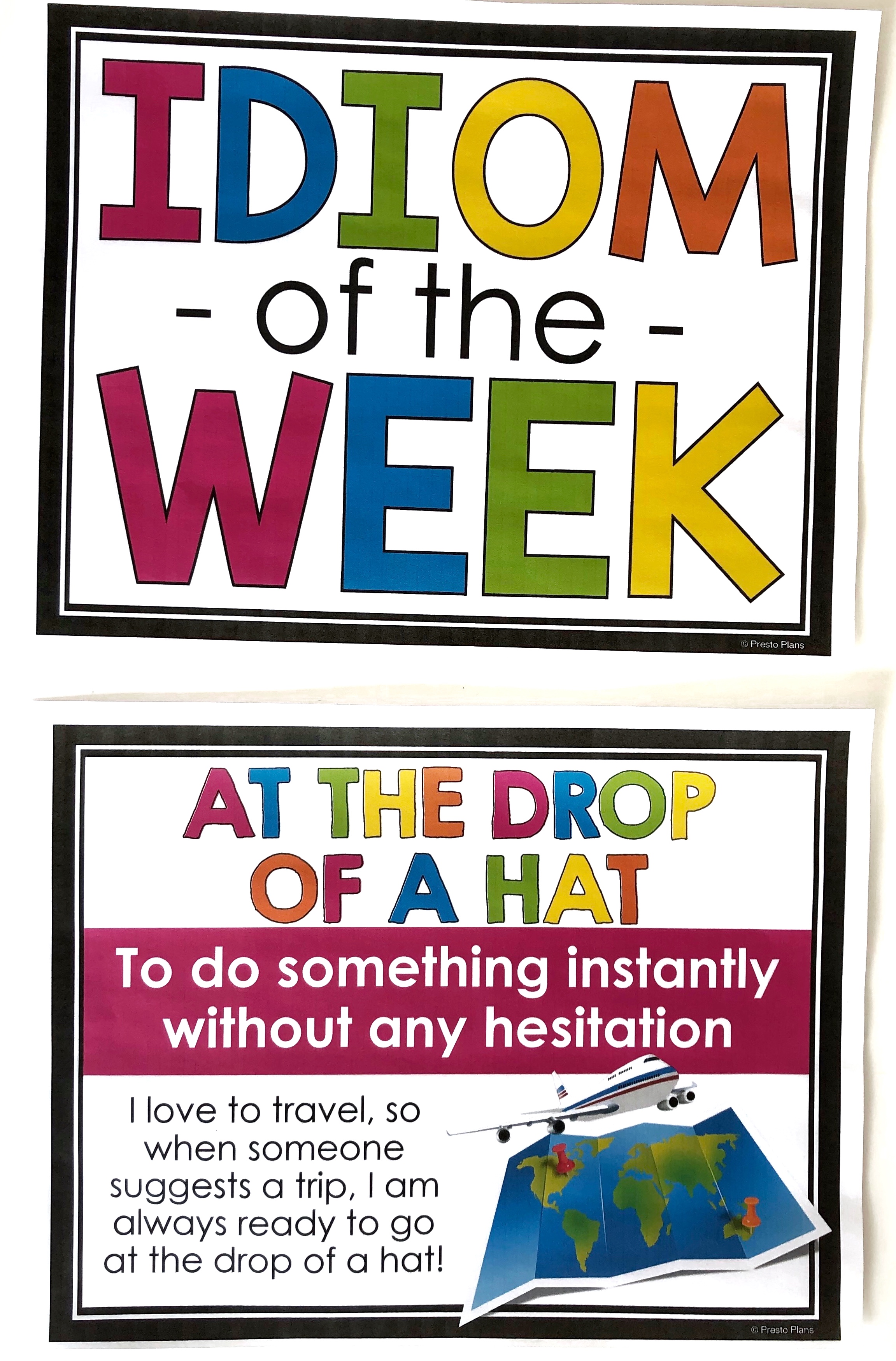 Idiom of the Week