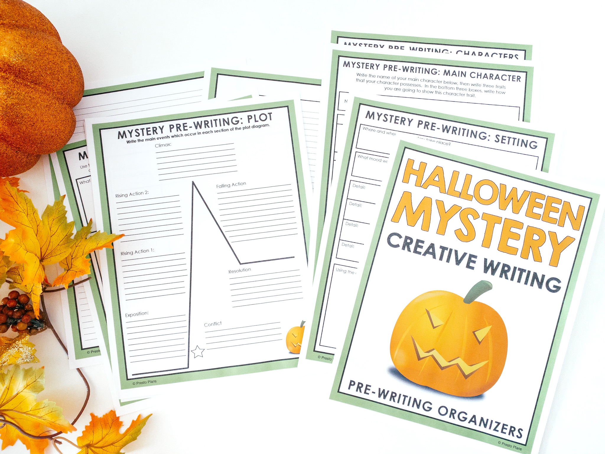 Writing a Halloween Mystery Story 