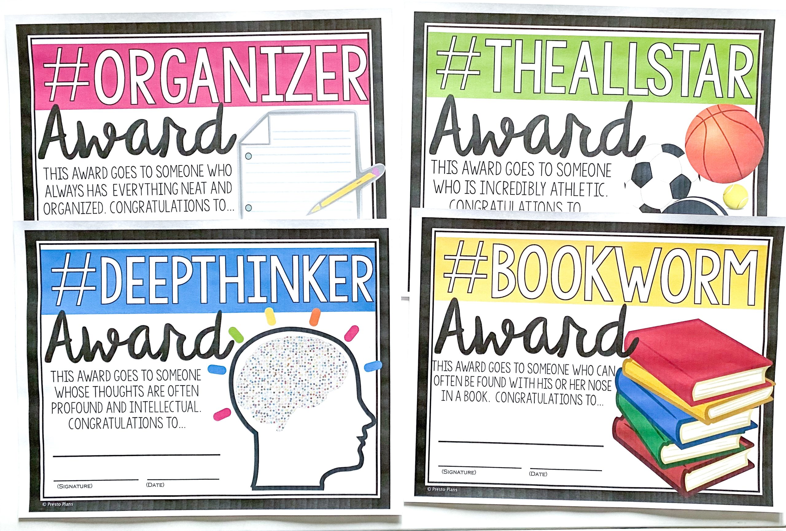 Hashtag Student Award Examples