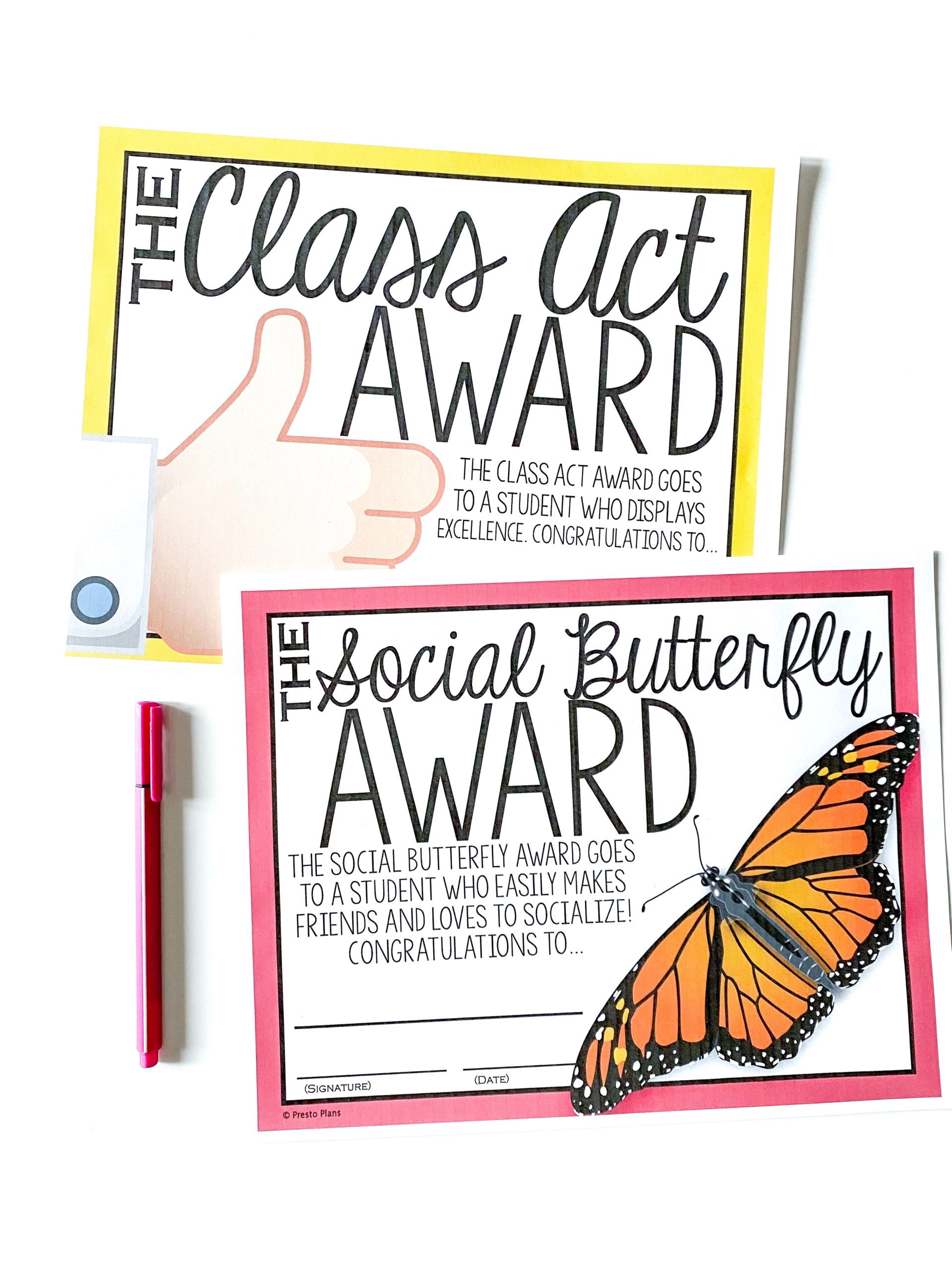 9 Creative Ideas for Student Awards - Presto Plans