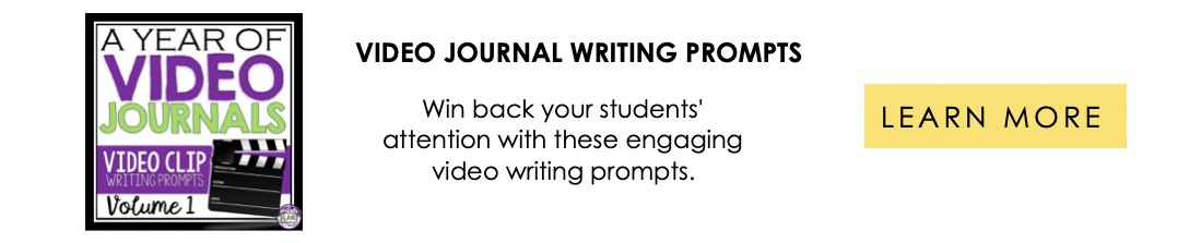 Video Journal Writing Prompts