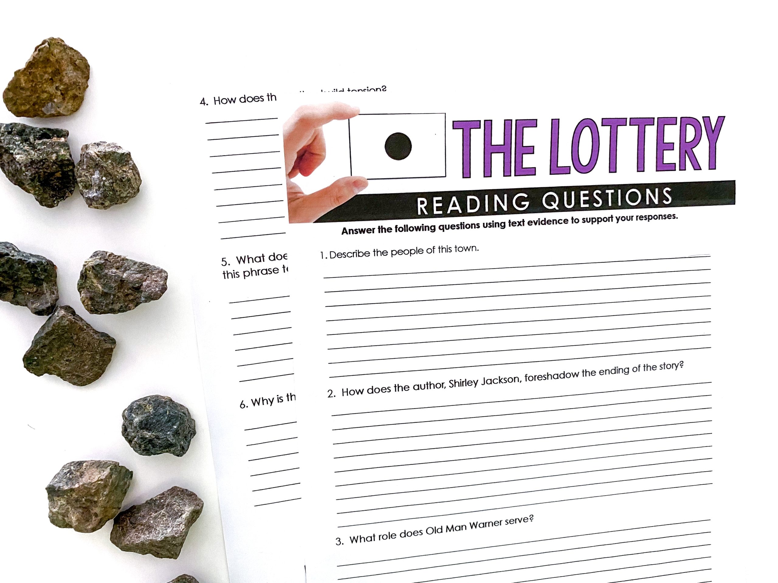 Reading Questions for The Lottery