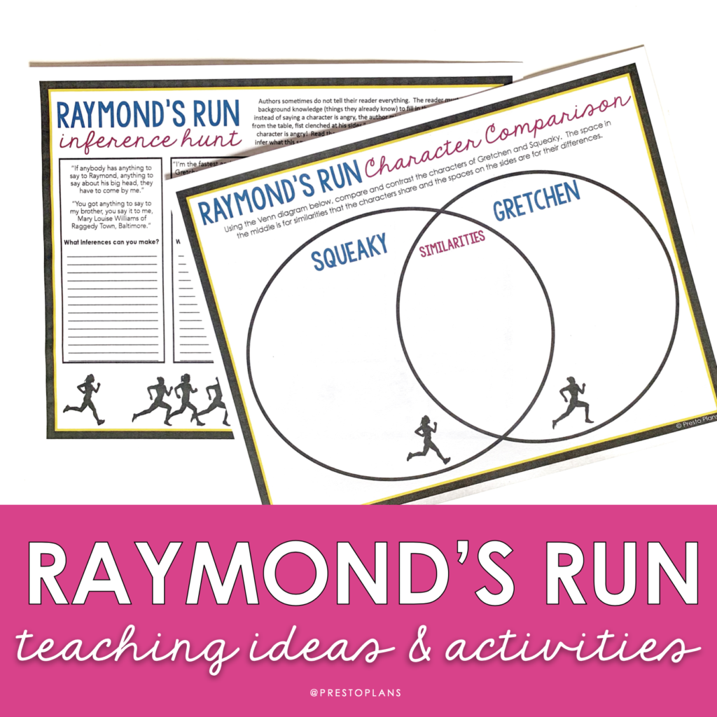 Teaching Raymond's Run by Toni Cade Bambara - Presto Plans