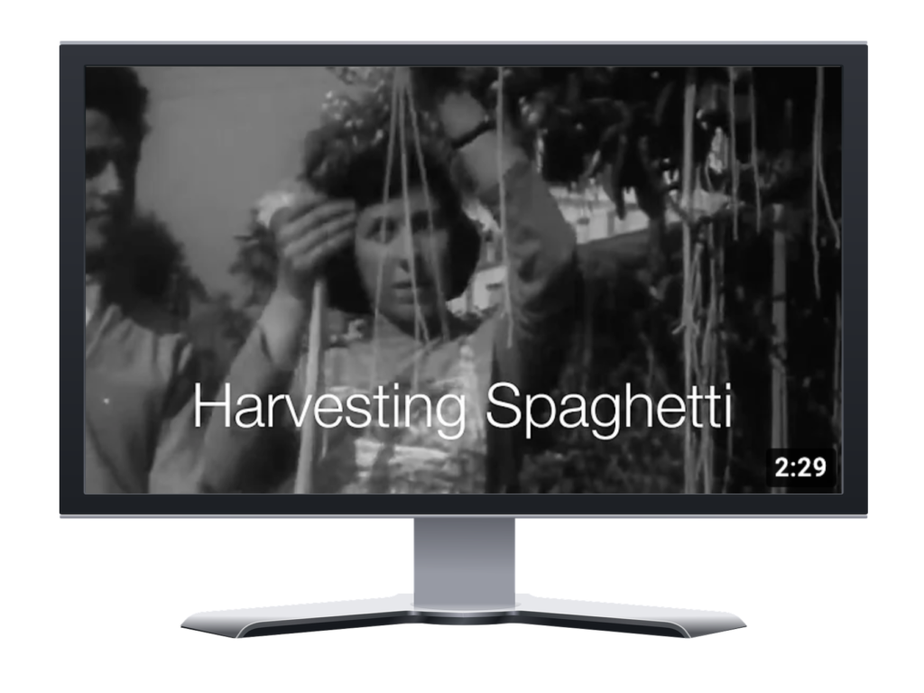 The BBC "spaghetti harvest" video is a great way to introduce an April Fools' Day ELA activity or lesson about credible sources