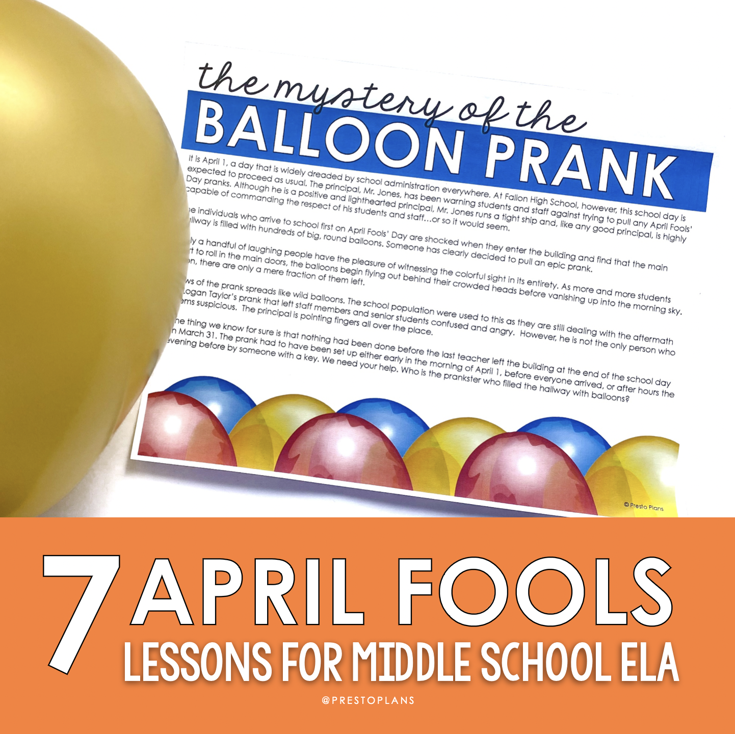 April fools deals school prank