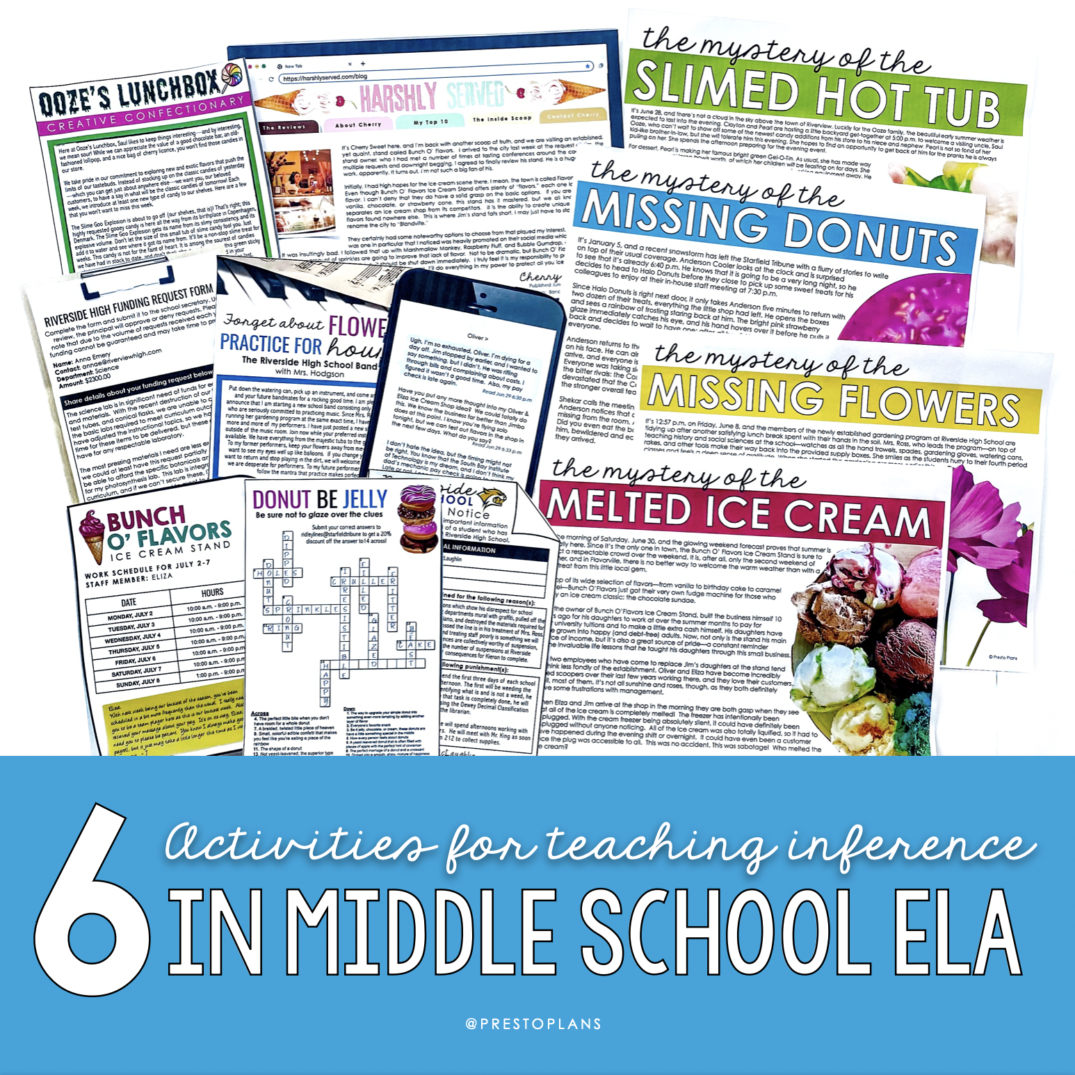 6 Activities for for Teaching Inference in Middle School ELA