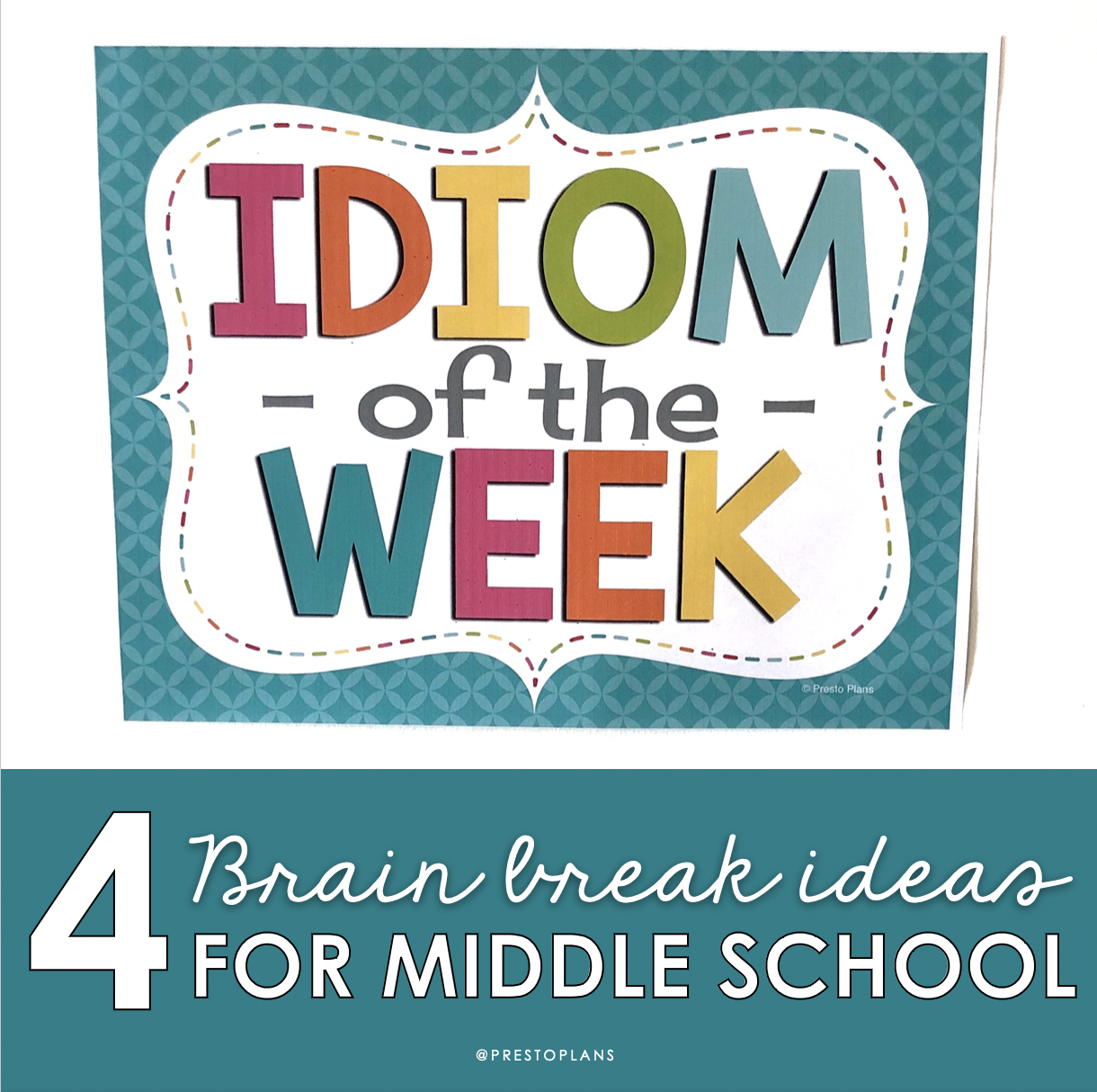 4 Brain Break Ideas For Middle School Presto Plans