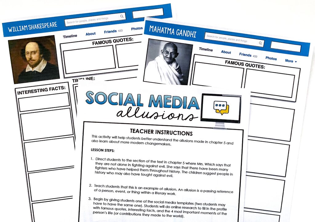 Bring historical changemakers into the 21st century with the Social Media Allusions learning task.