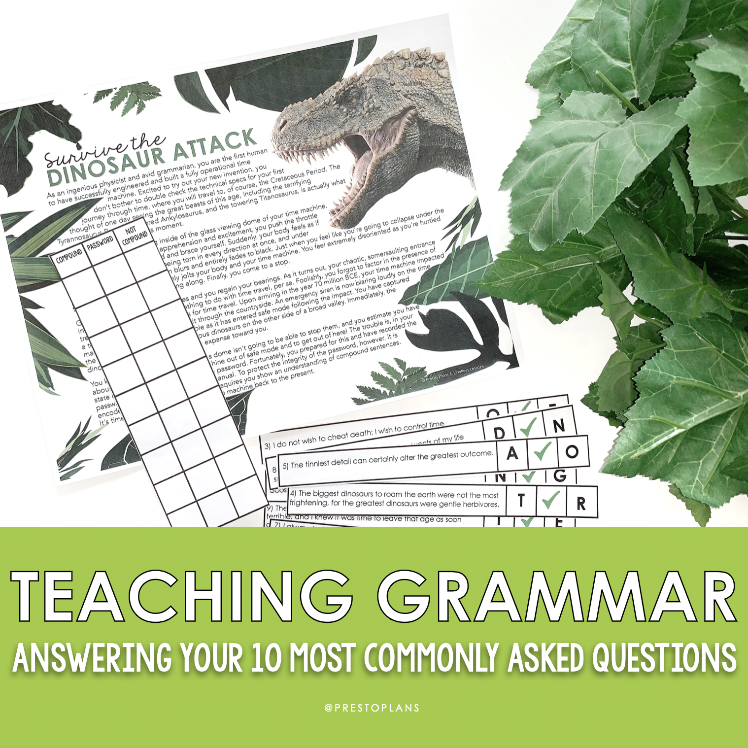 Teaching grammar in middle school ELA is more manageable with a whole-year approach.