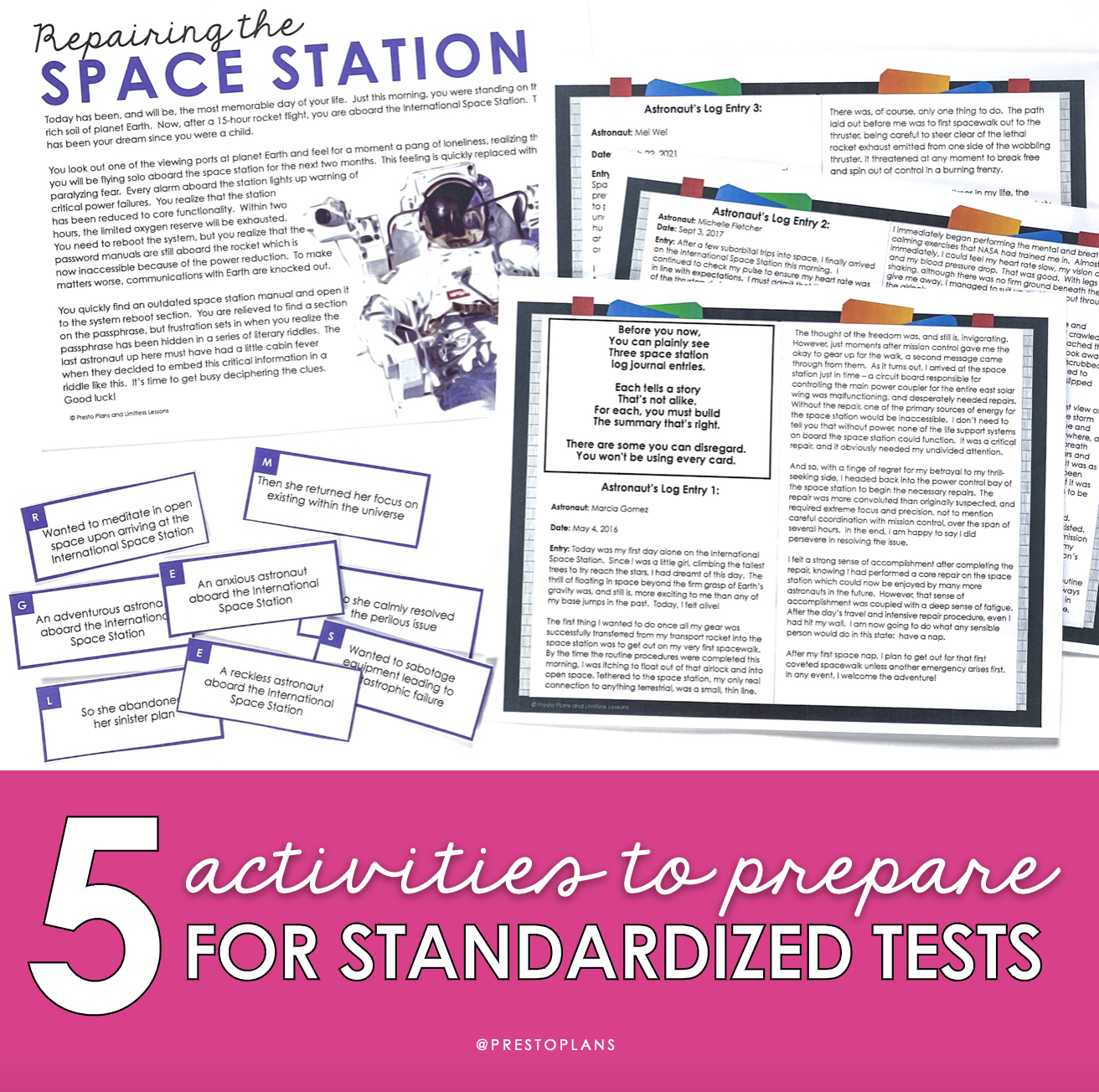 Five activities to support students as they prepare for standardized tests