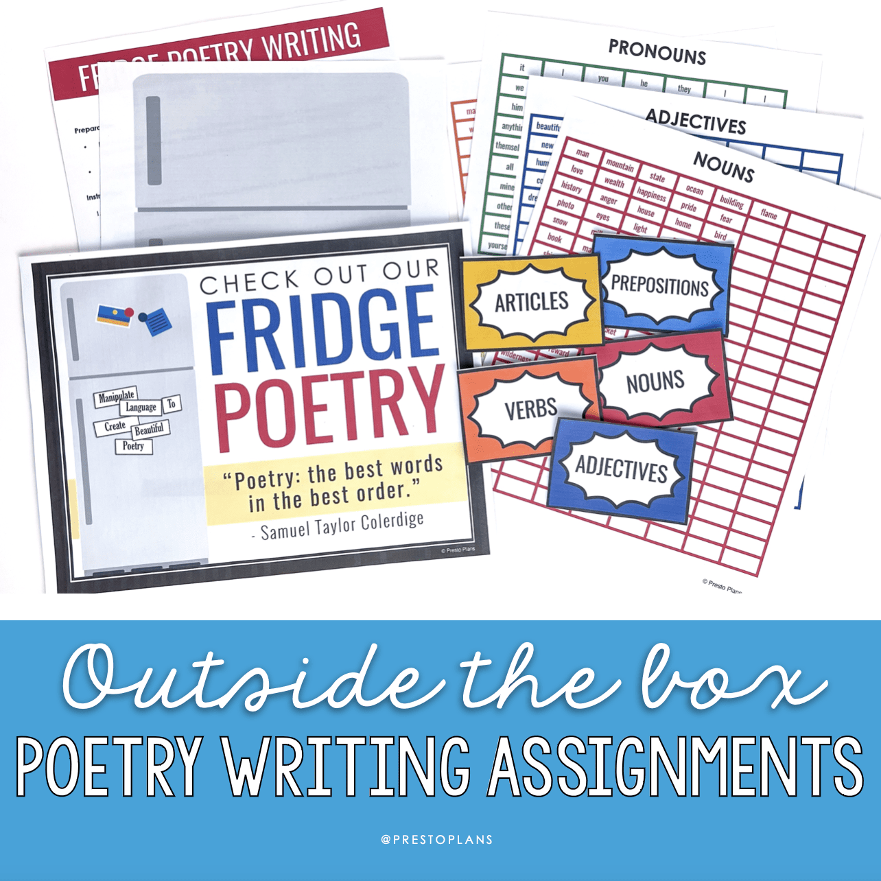 Inspire students with outside-the-box poetry writing assignments!