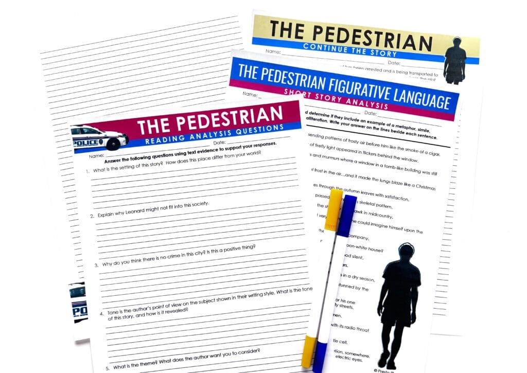 Creative activities and a structured approach can help you make the most of teaching "The Pedestrian" by Ray Bradbury.